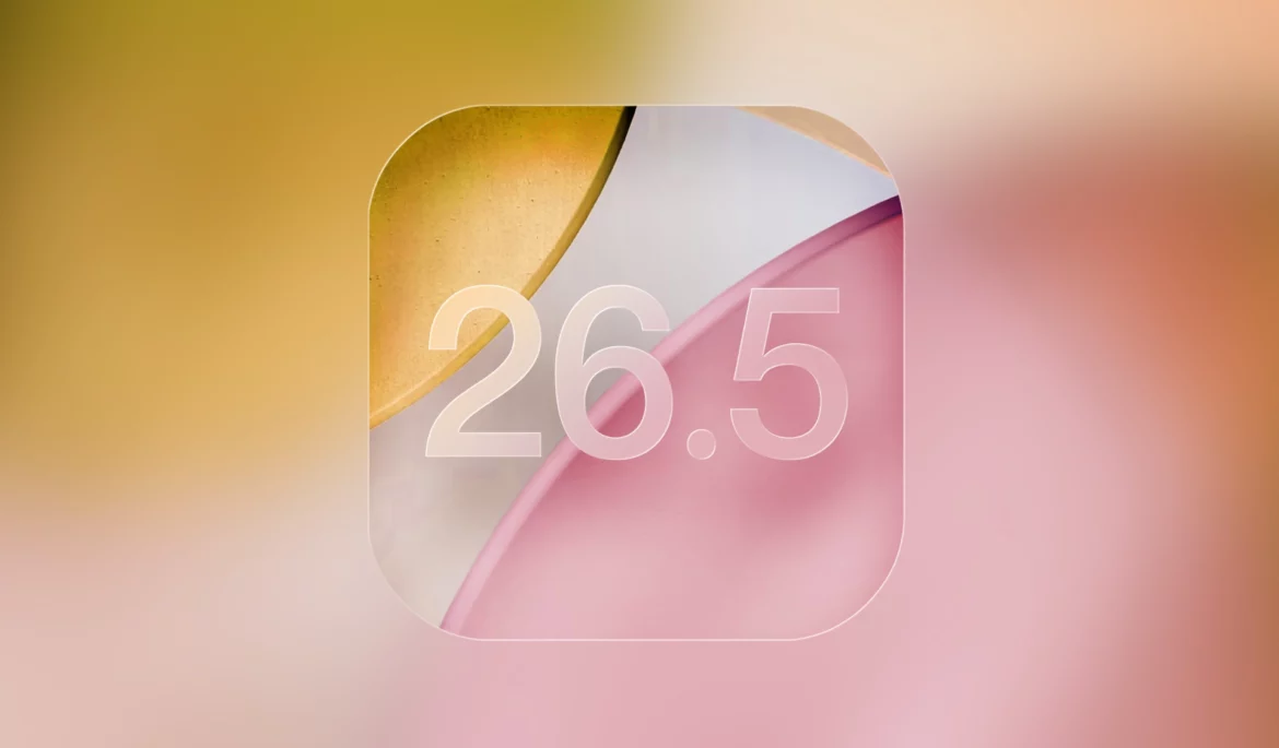 iOS 26.5 bêta 4