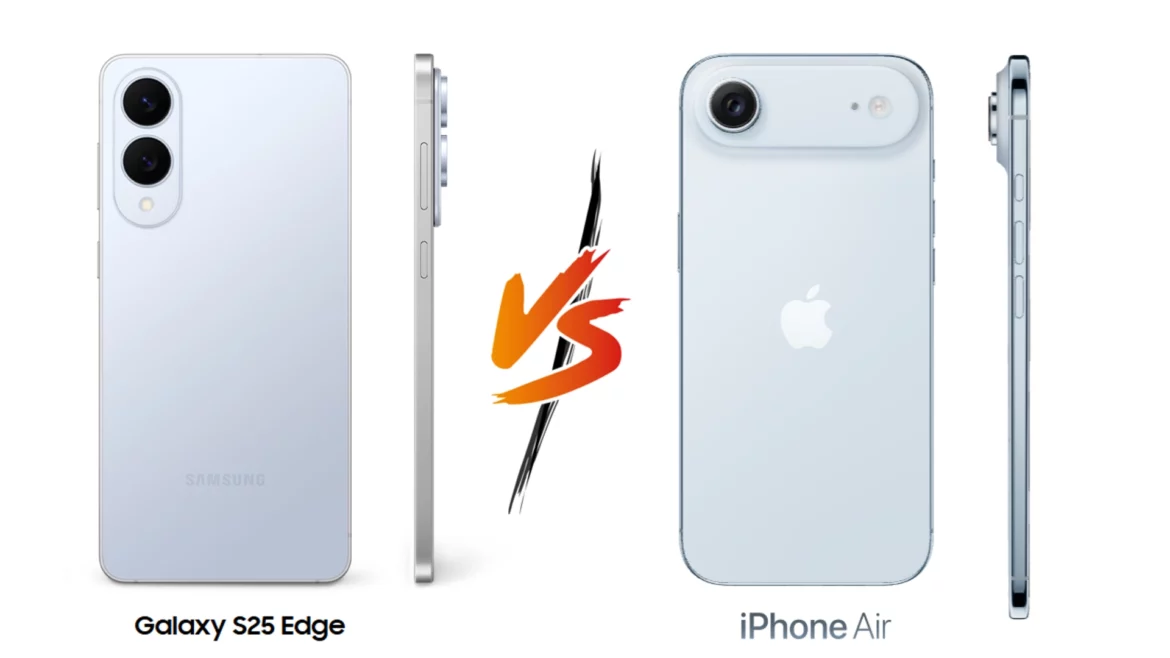 iPhone Air vs Galaxy S25 Edge iPhone Air vs Galaxy S25 Edge