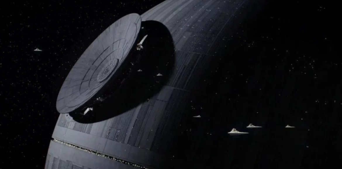 l'Étoile de la Mort  - Star Wars - La guerre des étoiles