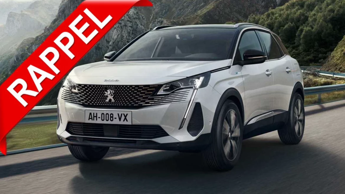 Rappel batterie haute tension Stellantis - Peugeot 3008 V2