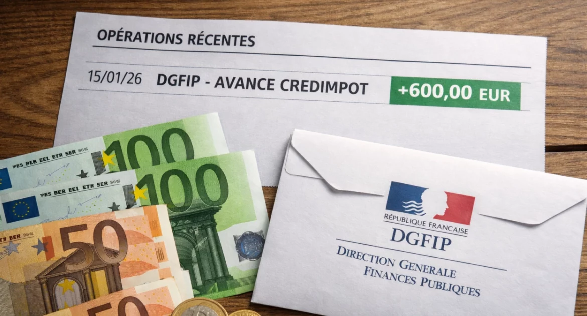 virement 600 euros impôts janvier 2026